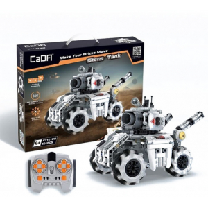 Конструктор моноблочный - программируемый танк Storm Double Eagle C71012W (501 деталь), 2.4Ghz / Bluetooth